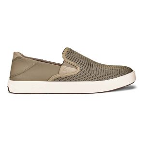 Olukai Lae'Ahi Men's Casual Slip-on Shoes - Clay/Clay